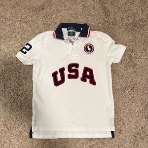 Polo by Ralph Lauren White Kids Polo Shirt